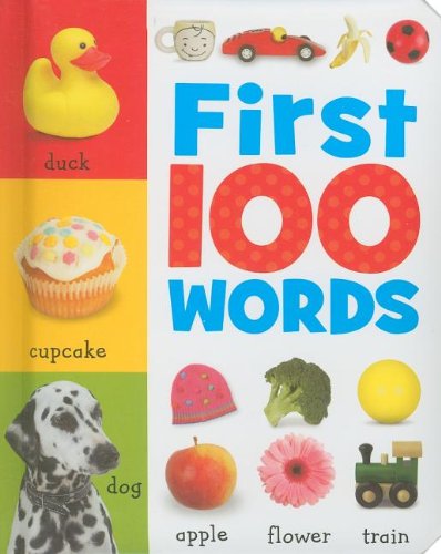 First 100 Words Board book (Hardcover) - Make Believe Ideas