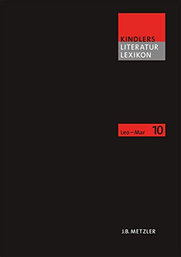 Kindlers Literatur Lexikon (KLL): Band 10: LeoMar (German Edition) [Hardcover ]