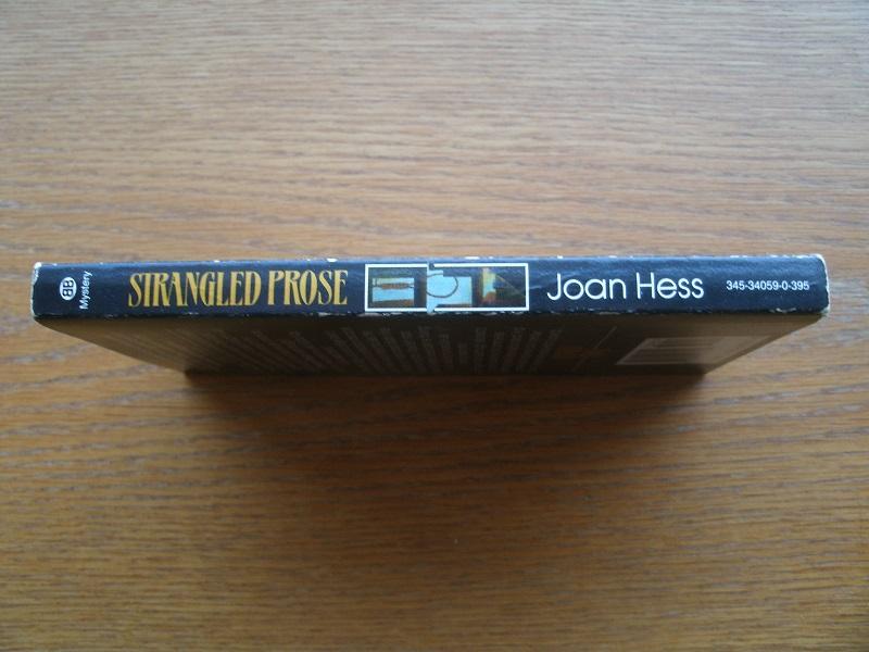 Strangled Prose by Hess, Joan: Very Good Soft cover (1987) 1st Edition ...