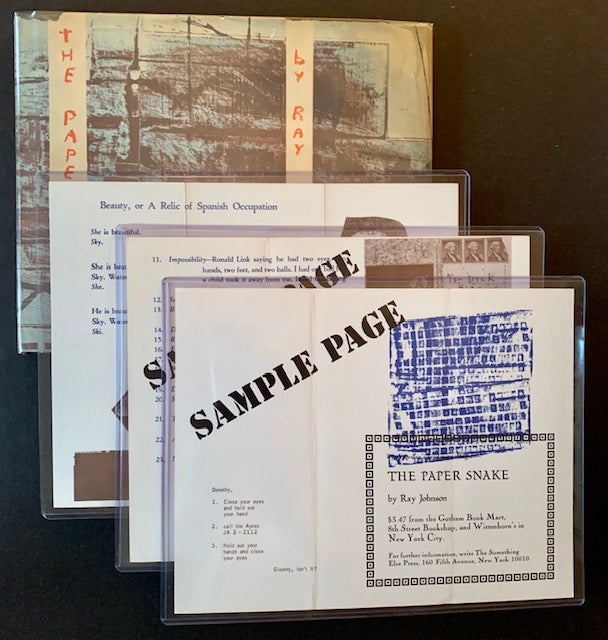 The Paper Snake (The Limited Edition--With Artwork) by Ray