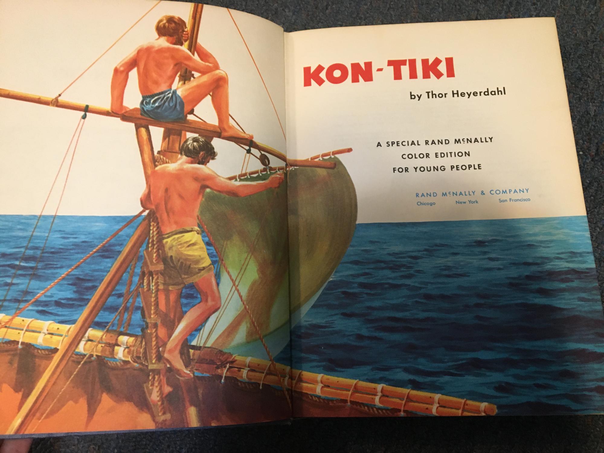 KON-TIKI by Heyerdahl, Thor: Good Cloth (1960) | Betty Mittendorf