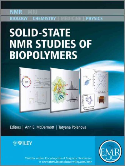 Solid State Nmr Studies Of Biopolymers - Polenova, Tatyana (edt); Mcdermott, Ann E. (edt)