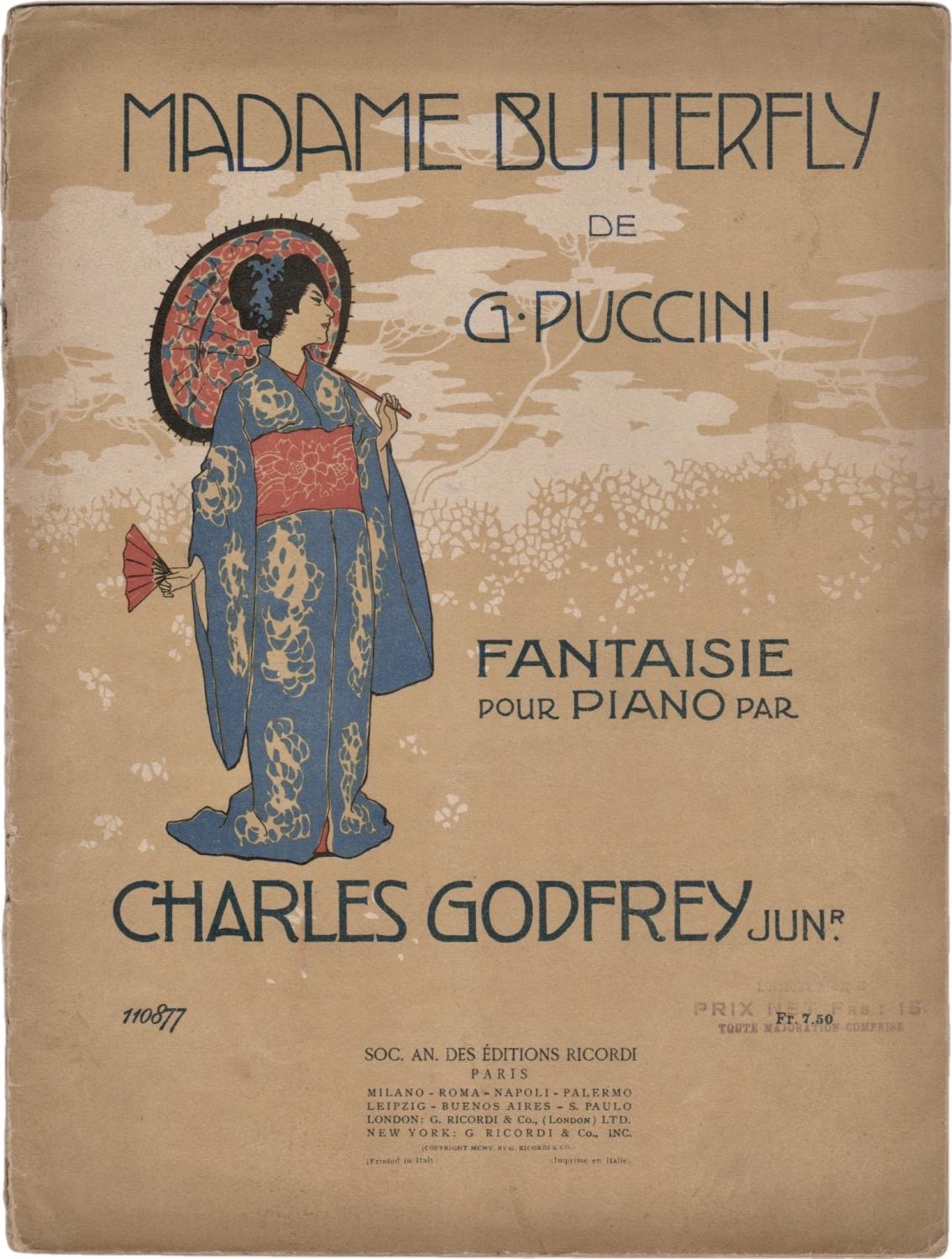 puccini opera madame butterfly