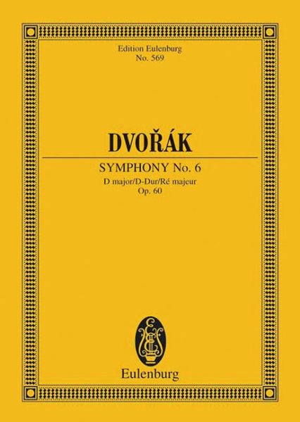 Symphony 6 Op. 60 D Major - Dvorak, Antonin (COP)