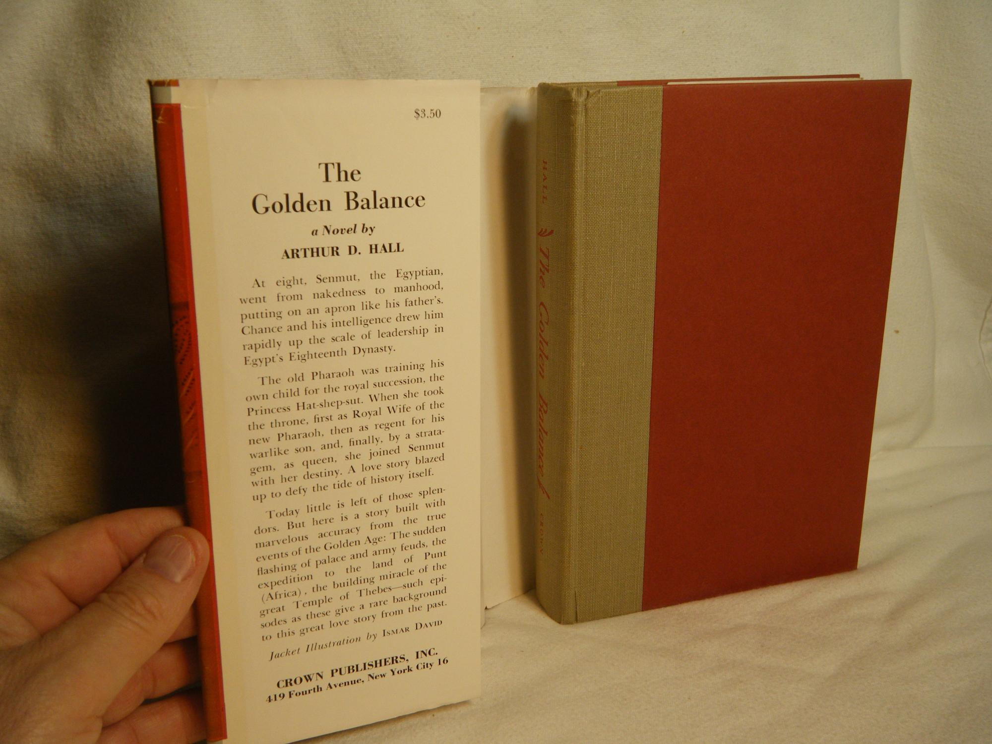 The Golden Balance by Hall, Arthur D.: Near Fine Hardcover (1955) First ...