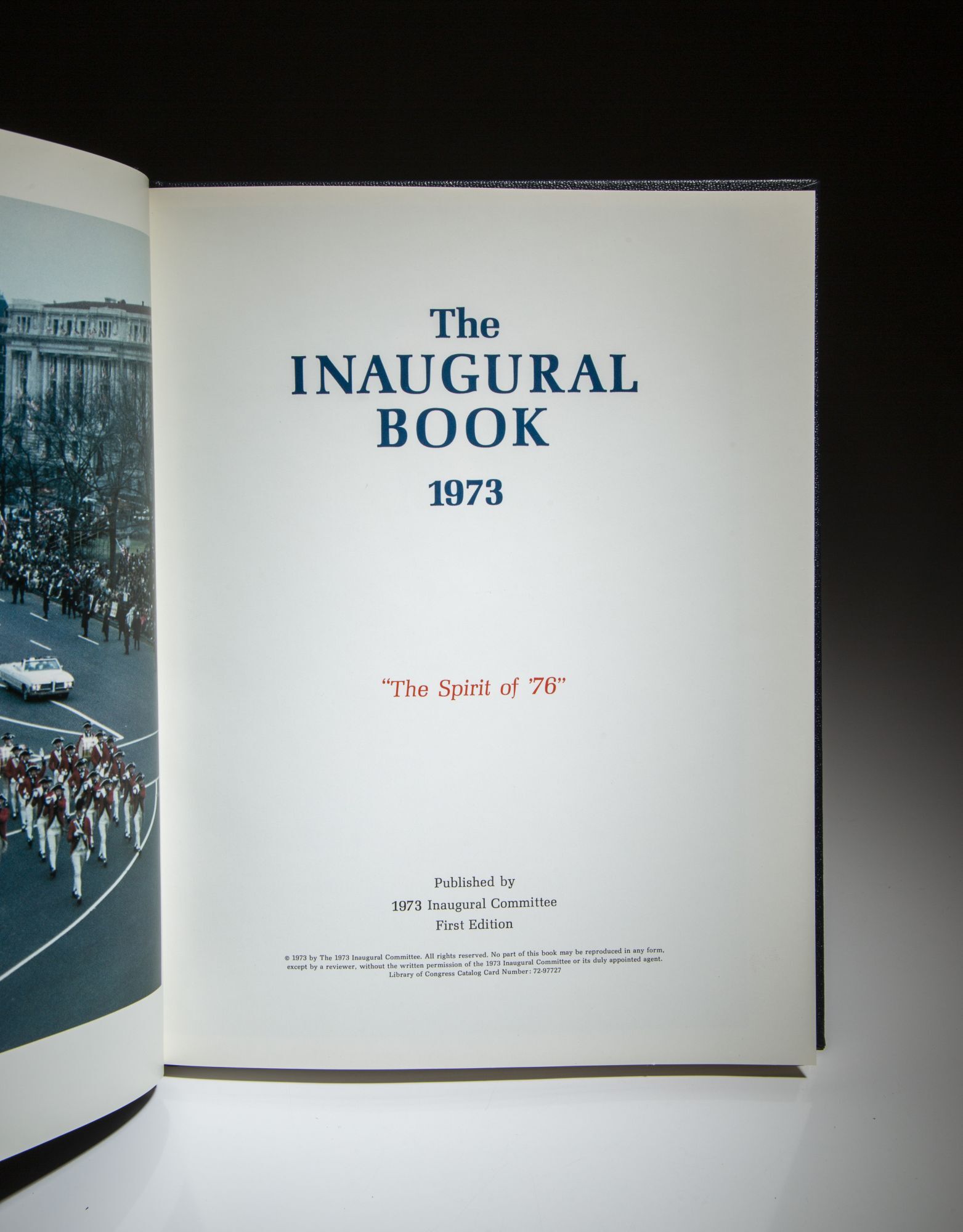 The Inaugural Book 1973; The Spirit of '76 by [Nixon, Richard]: Fine ...