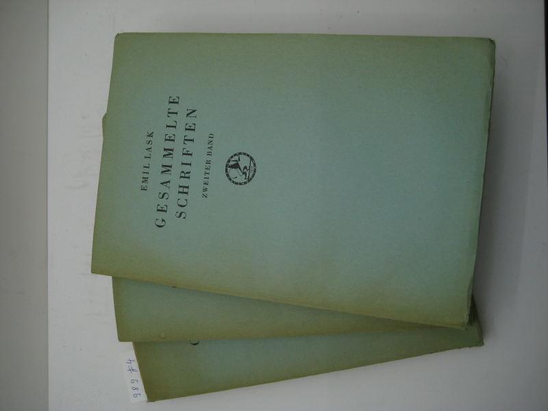 Gesammelte Schriften. Hrsg. von E. Herrigel. Mit Geleitw
