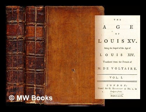 The Age of Louis XV; being the sequel of the