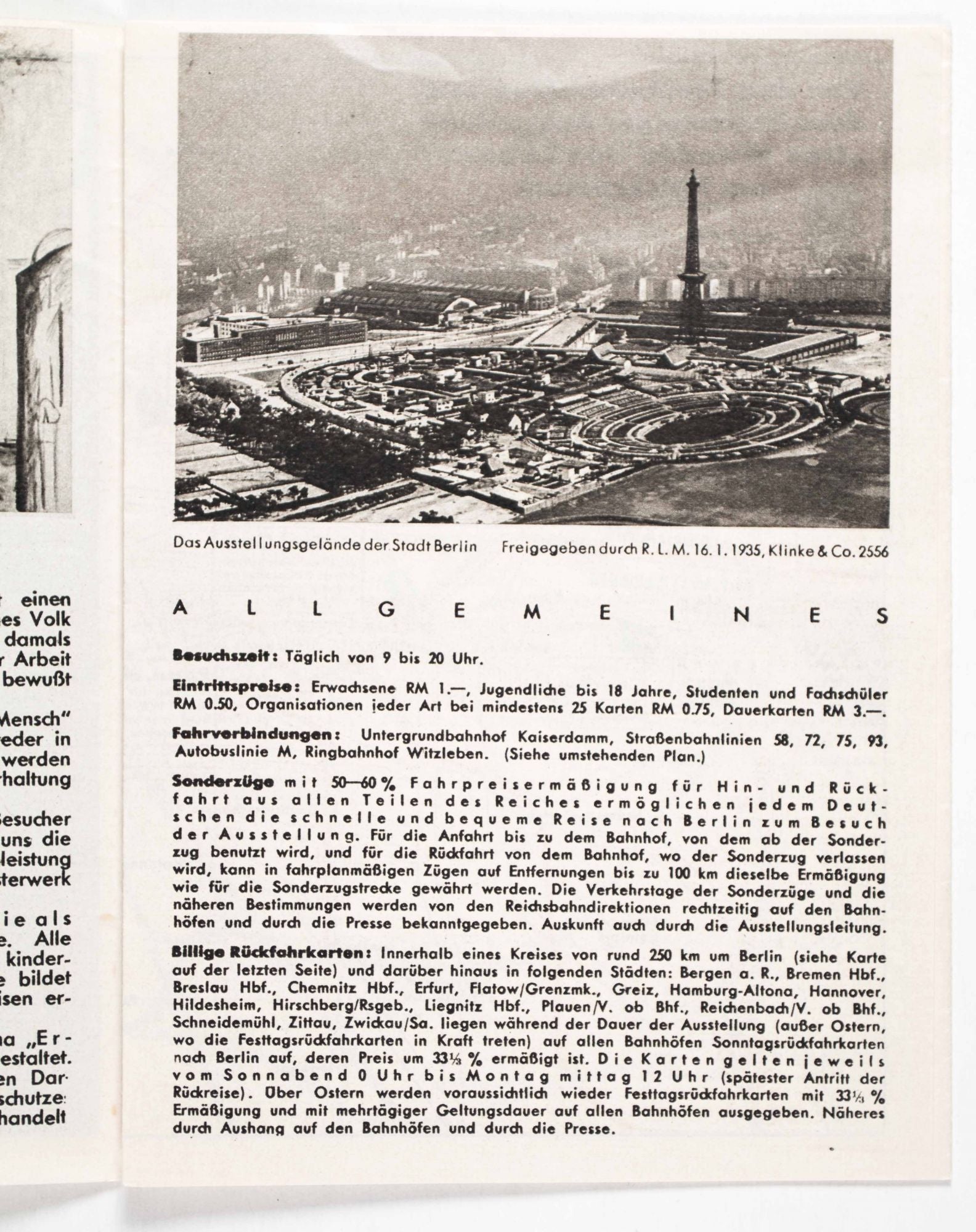 Wunder des Lebens Collection Leaflet Das Wunder des Lebens