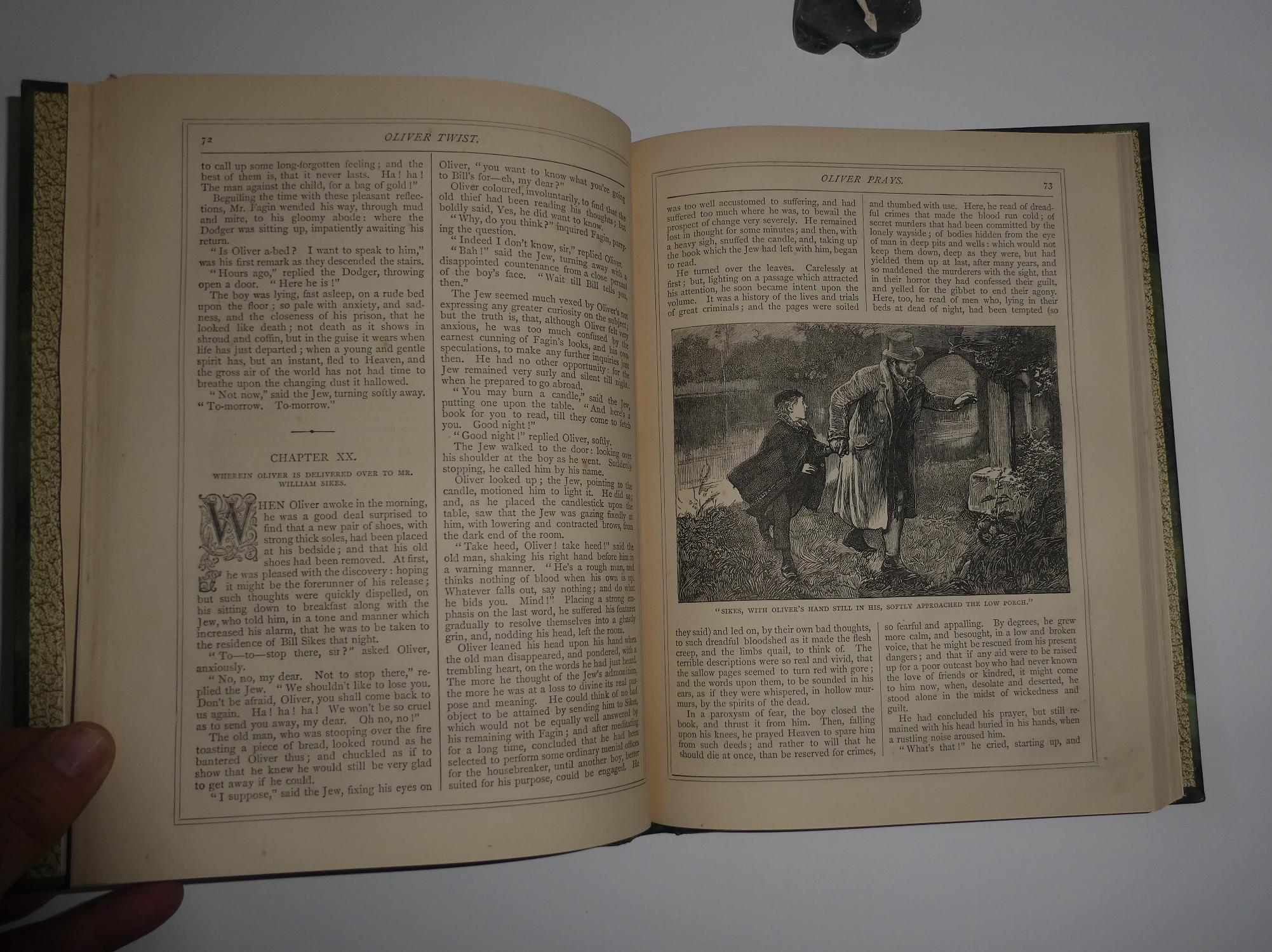 The adventures of Oliver Twist with twenty-eight illustrations by J ...