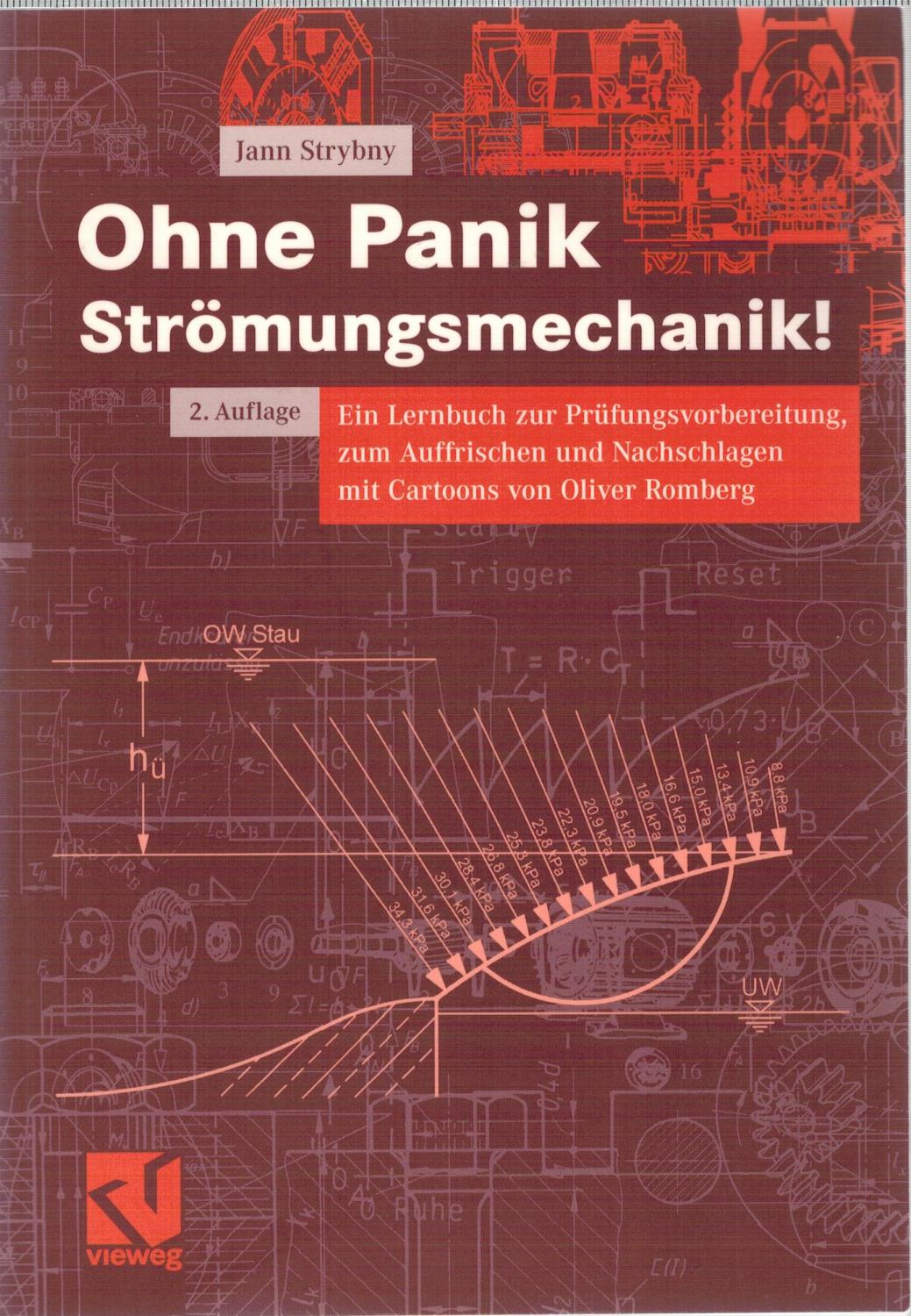 Ohne Panik Strömungsmechanik! - Ein Lehrbuch zur Prüfungsvorbereitung, zum Auffrischen und Nachschlagen - Strybny, Jann