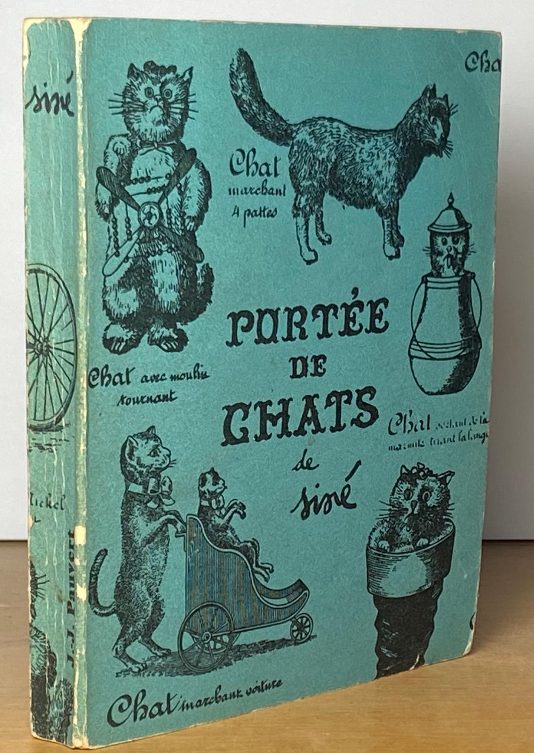 Portee De Chats By Sine Very Good Soft Cover 1961 Illustrated Edition Signed By Illustrator S Timelytales