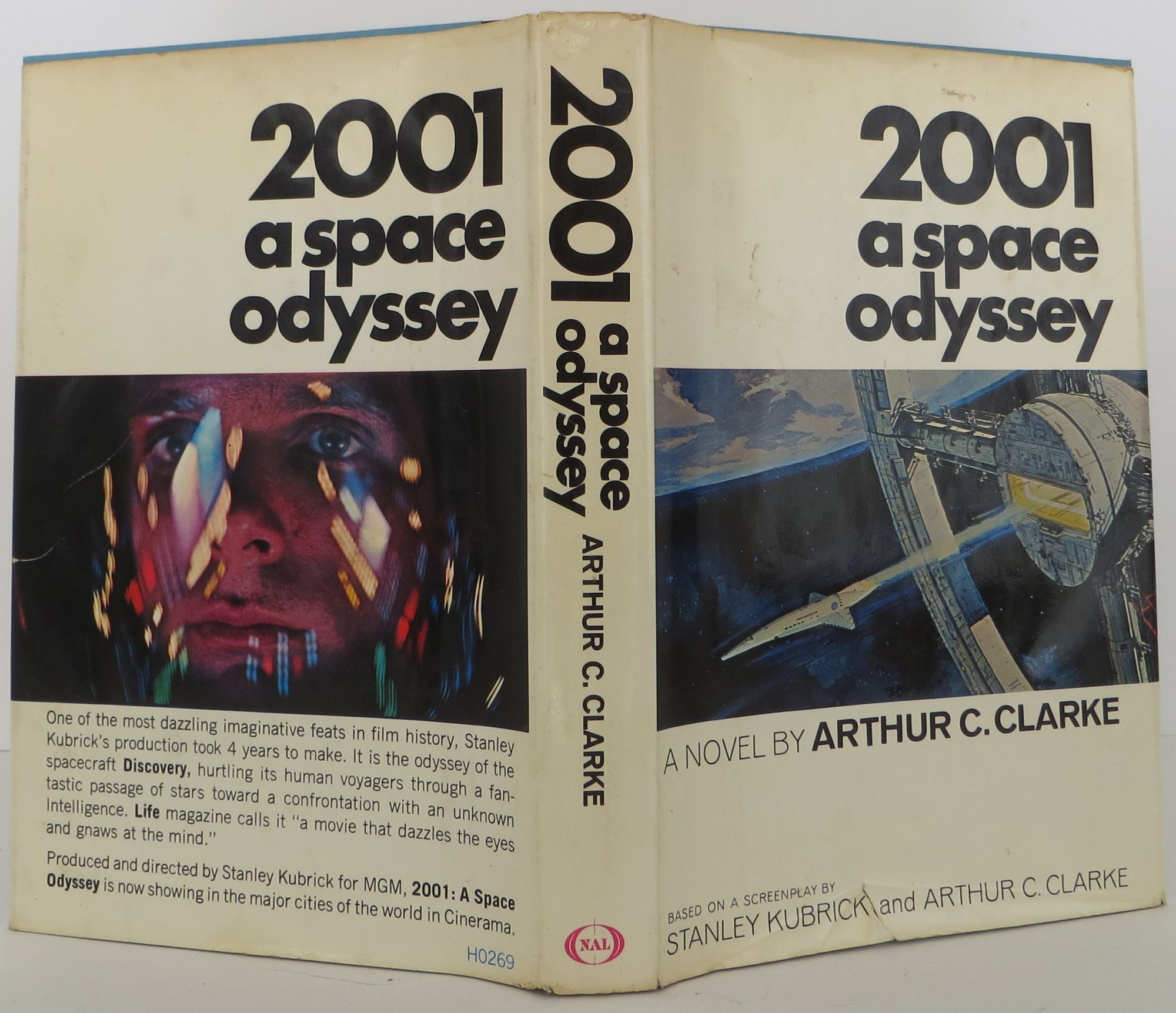 2001 A Space Odyssey by Arthur C. Clarke: fine (1968) 1st., Signed by ...