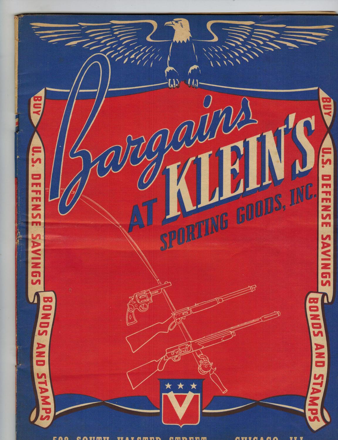 BARGAINS AT KLEIN'S SPORTING GOODS, INC. (Catalog) [Assez bon] [Couverture souple]