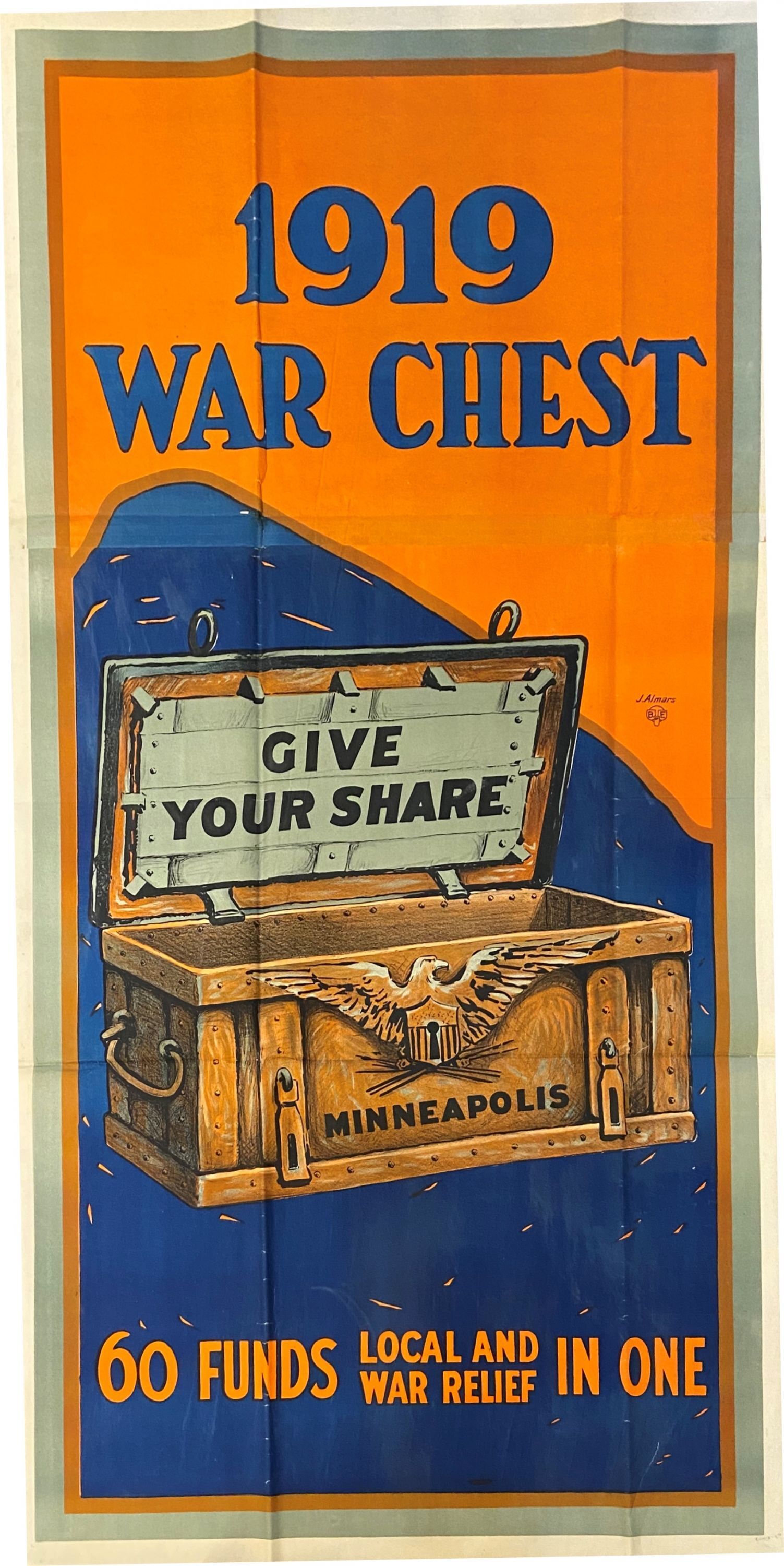 1919 War Chest by ALMARS, Joseph Argosy Book Store, ABAA, ILAB