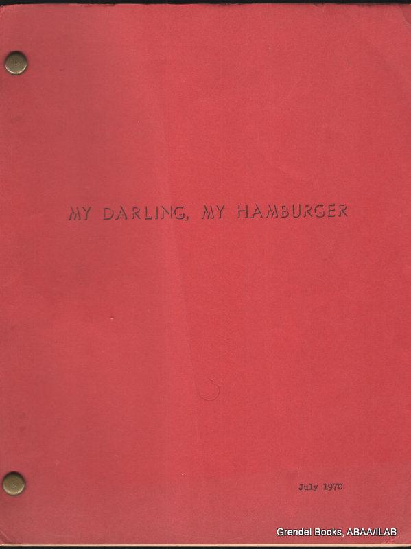 Paul Zindel My Darling My Hamburger First Edition Abebooks Paul Zindel My Darling My Hamburger First Edition Abebooks