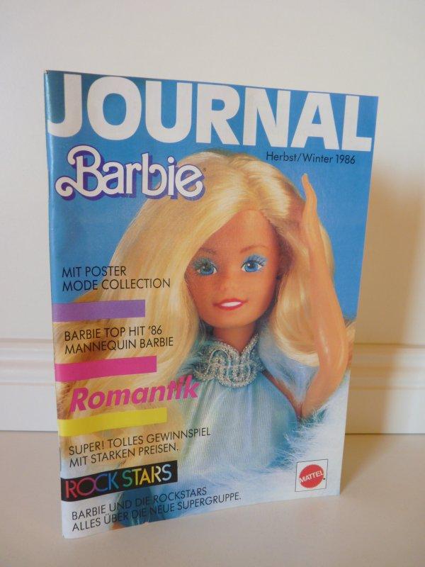 Barbie Journal Herbst/Winter 1986 plus Poster by Mattel Toys: (1986) |  Seitenwechsel Sven Matzdorff