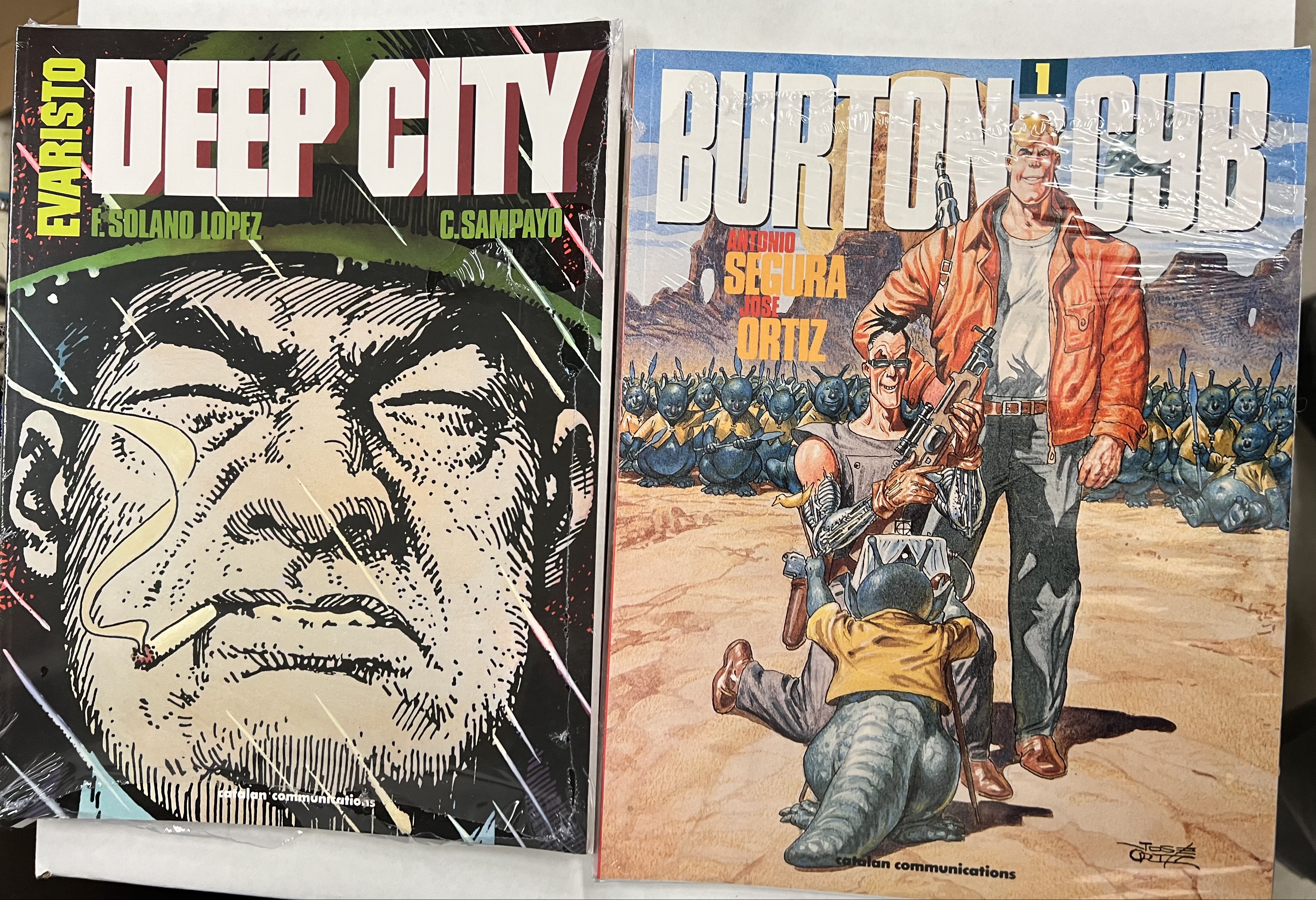 Eclectic Collection of 4 European Graphic ...