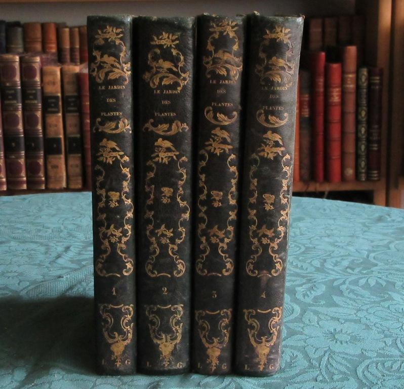 Le Jardin des Plantes. 2 tomes en 4 volumes - Édition originale. BERNARD - COUAILHAC - GERVAIS - LEMAOUT [Bon] [Couverture rigide]