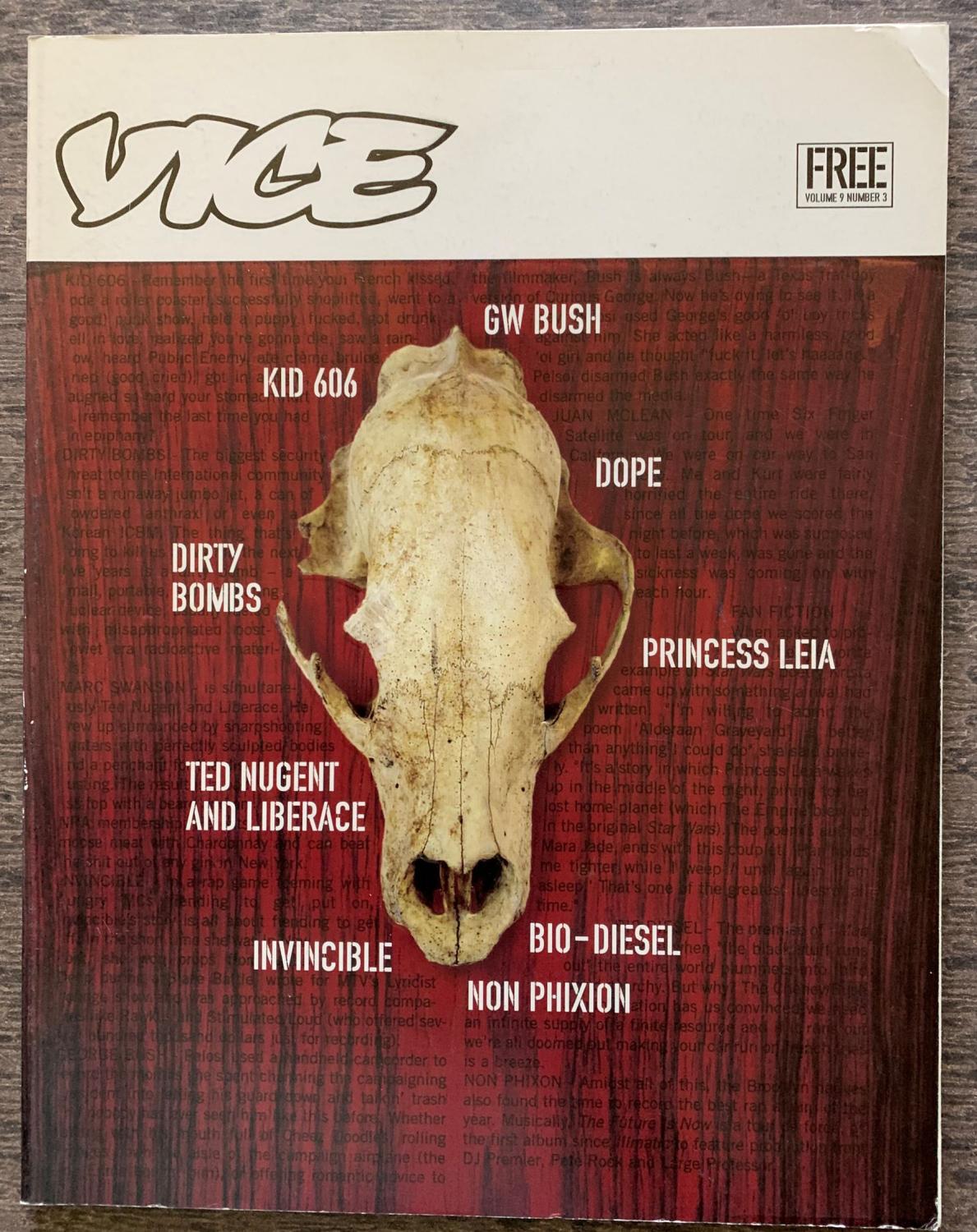 Vice Magazine Volume Number – AbeBooks