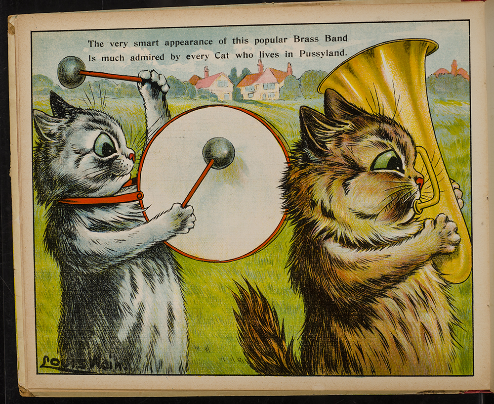 KITS AND CATS - WITH LOUIS WAIN IN PUSSYLAND by Norman Gale, Louis Wain on  Type Punch Matrix