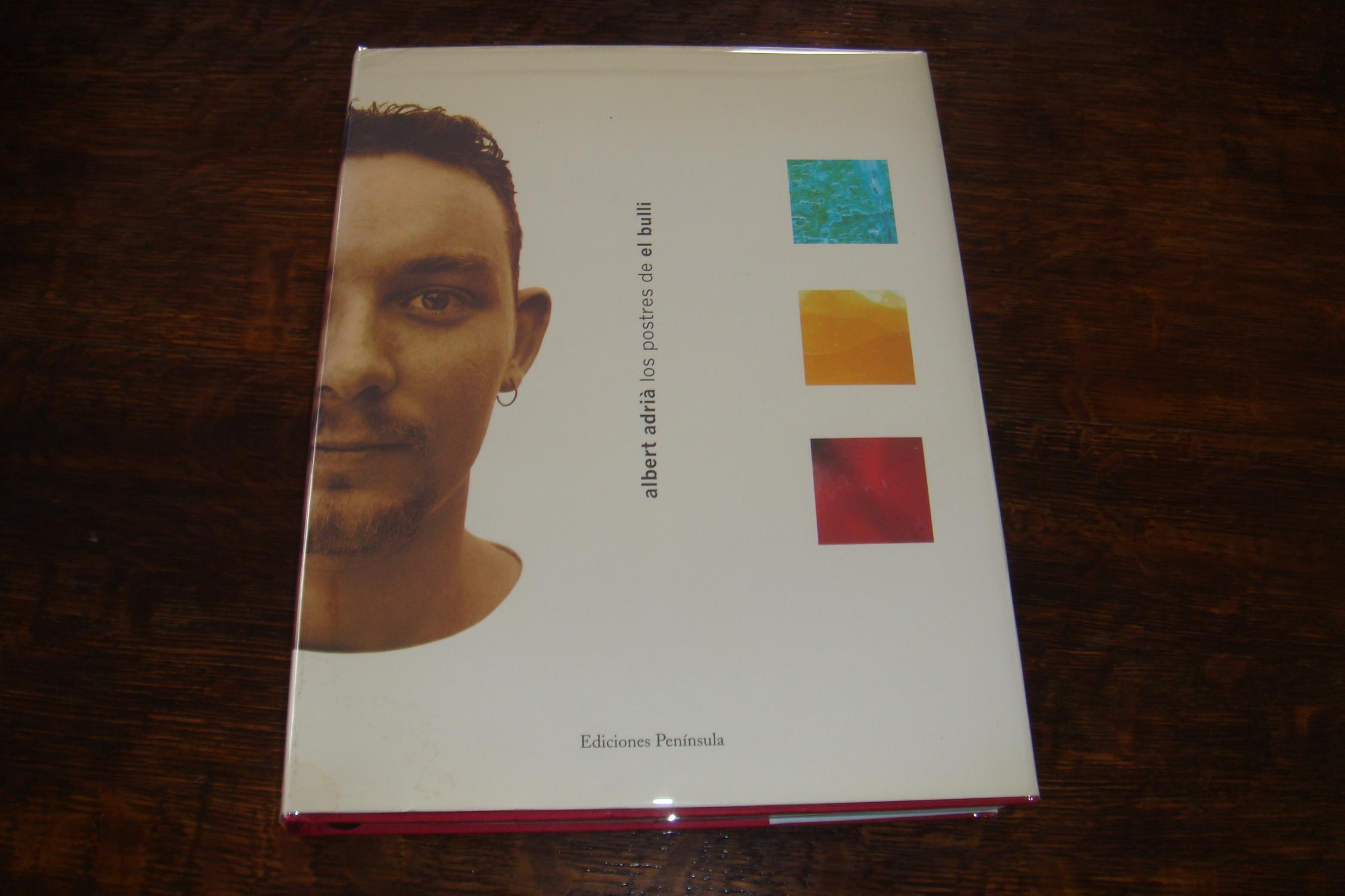 Los Postres de el bulli (1st printing) cookbook by Adria