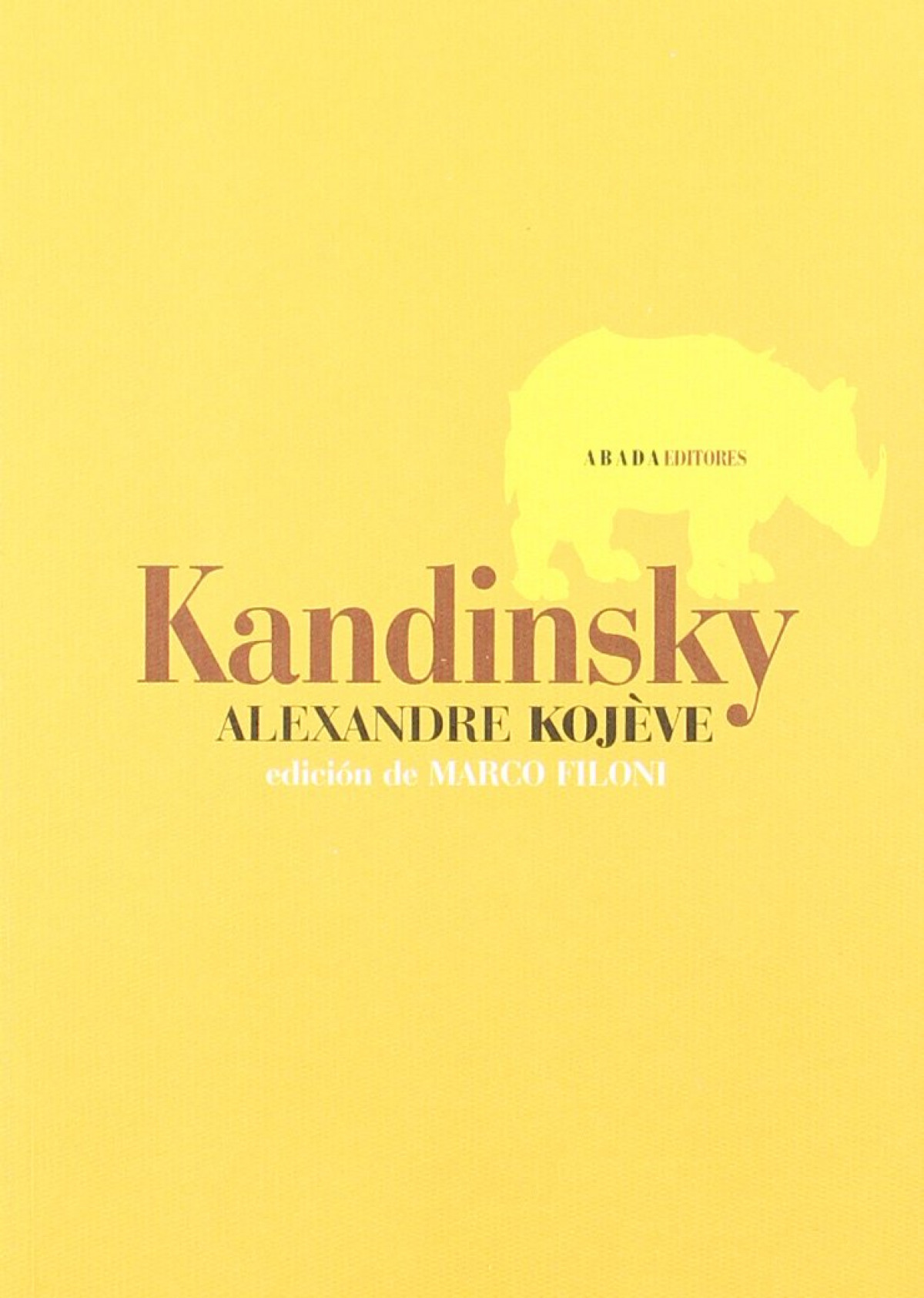 Kandinsky - Kojeve,A/Kojève, Alexandre