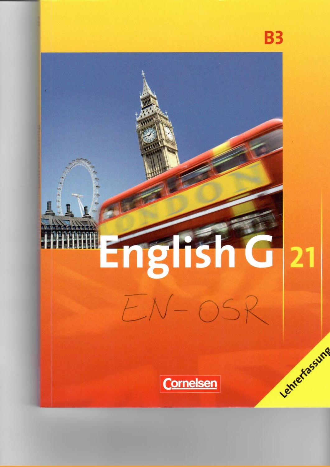 Ausgabe B3. Lehrerfassung des Schülerbuchs - English G 21