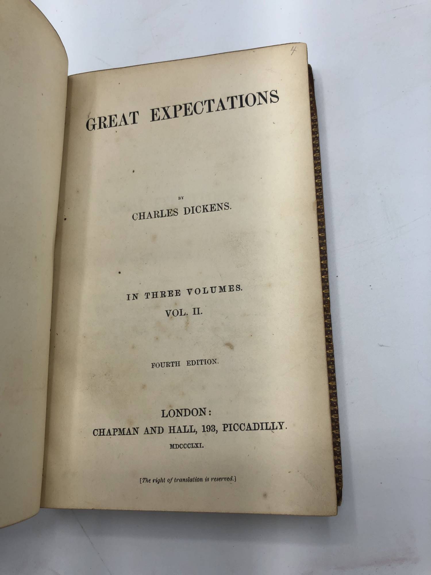 Great Expectations by Dickens, Charles: (1861) | Caroliniana