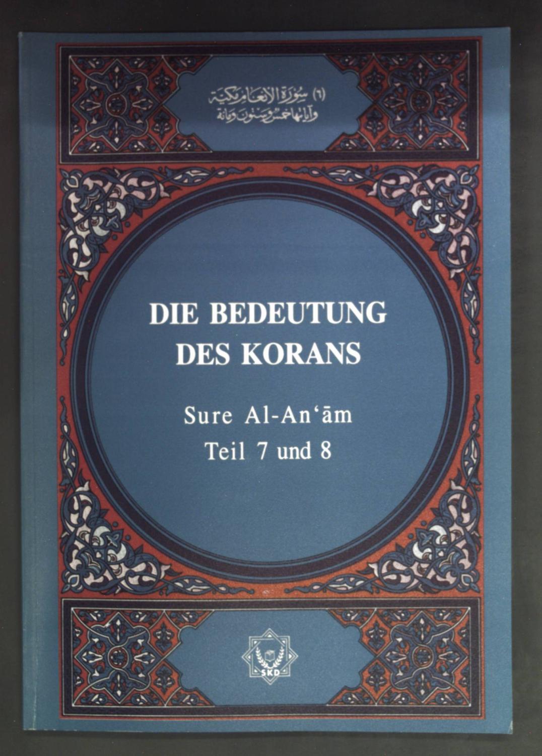 die bedeutung des korans ZVAB