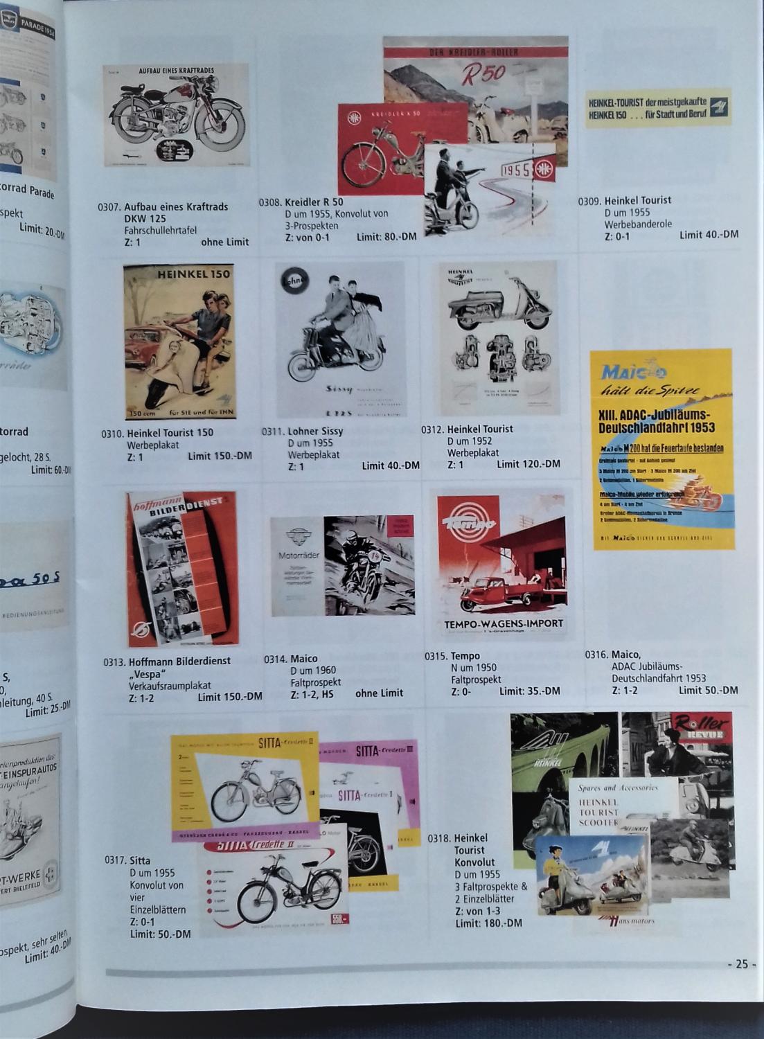 1. KARLSRUHER AUTOMOBILIA AUCTION IST DA ! 30 Oktober 1999. by