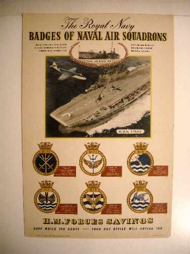 1840 Naval Air Squadron Royal Navy Pin Badge