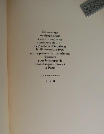 L'Envers et L'Endroit. by Camus, Albert.: Very Good Soft cover (1956 ...