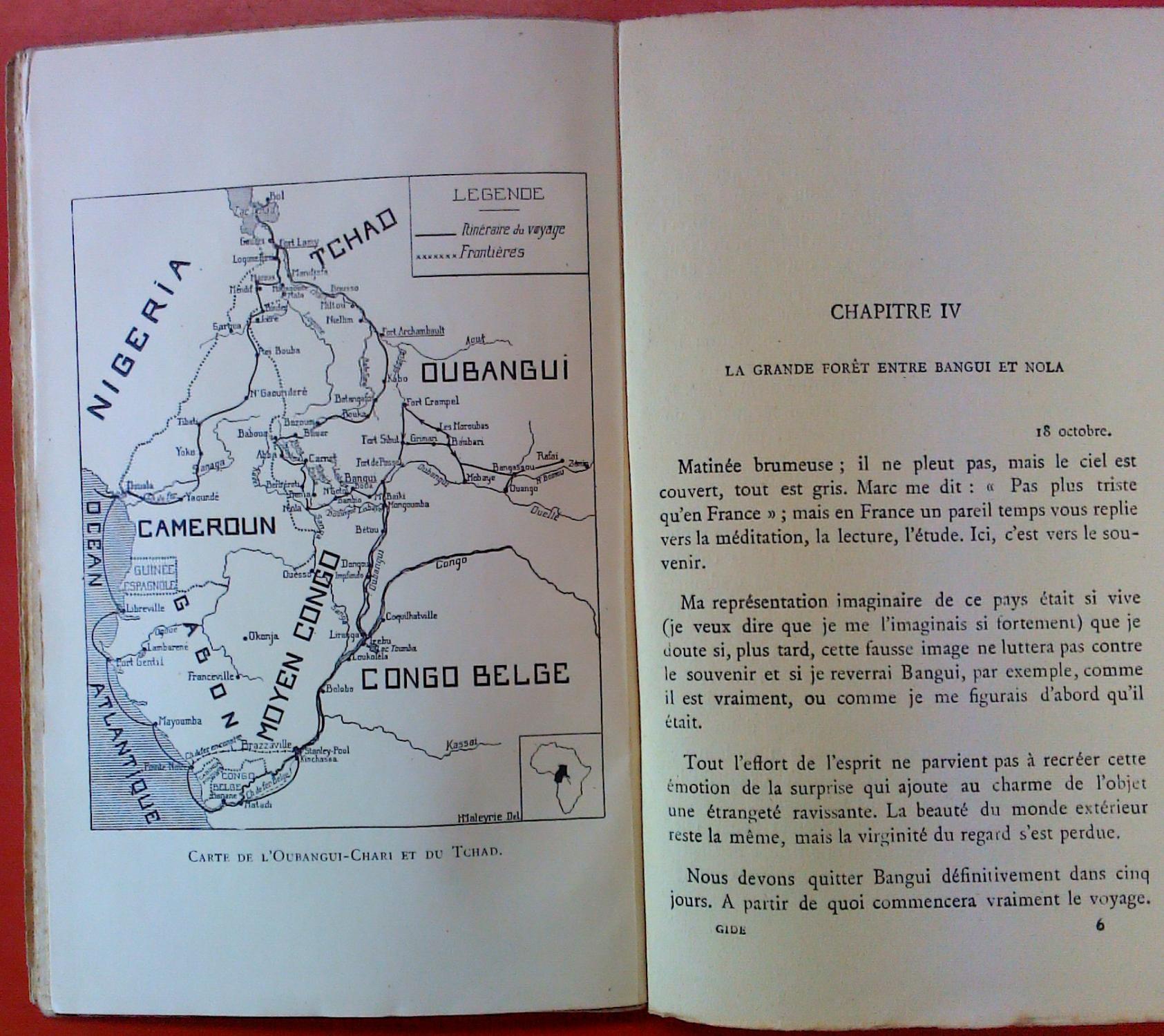 VOYAGE AU CONGO. Carnets de Route. Vingt-Septieme Edition. by Andre ...
