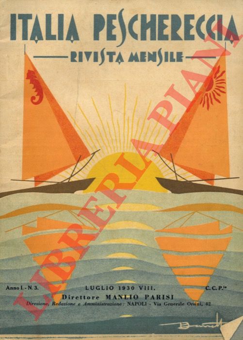 Abebooks Italia peschereccia. Rivista mensile