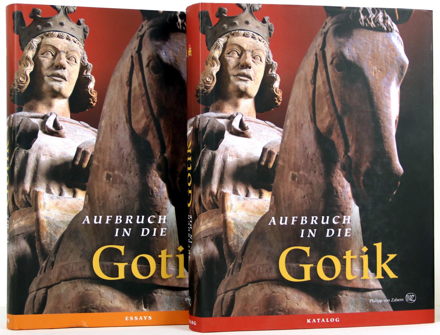 Aufbruch in die Gotik. Der Magdeburger Dom und die späte Stauferzeit. Essays. - Katalog. 2 Bände. - Puhle, Matthias: (Hrsgr.),