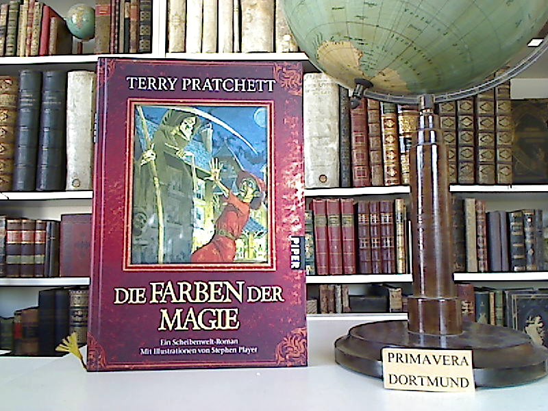 Die Farben der Magie. Ein Scheibenwelt-Roman. Mit Ill. von Stephen Player. Aus dem Engl. von Andreas Brandhorst. - Pratchett, Terry