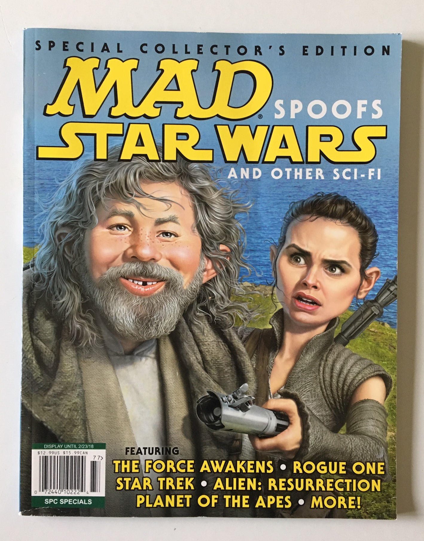 Contiene Mareo ensayo MAD Spoofs Star Wars and Other Sci-Fi, Special Collectors Edition: (2018)  Revista&nbsp;/&nbsp;Publicación | Time Traveler Books