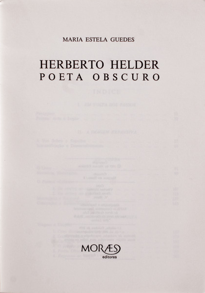 Herberto Helder □ Mulheres