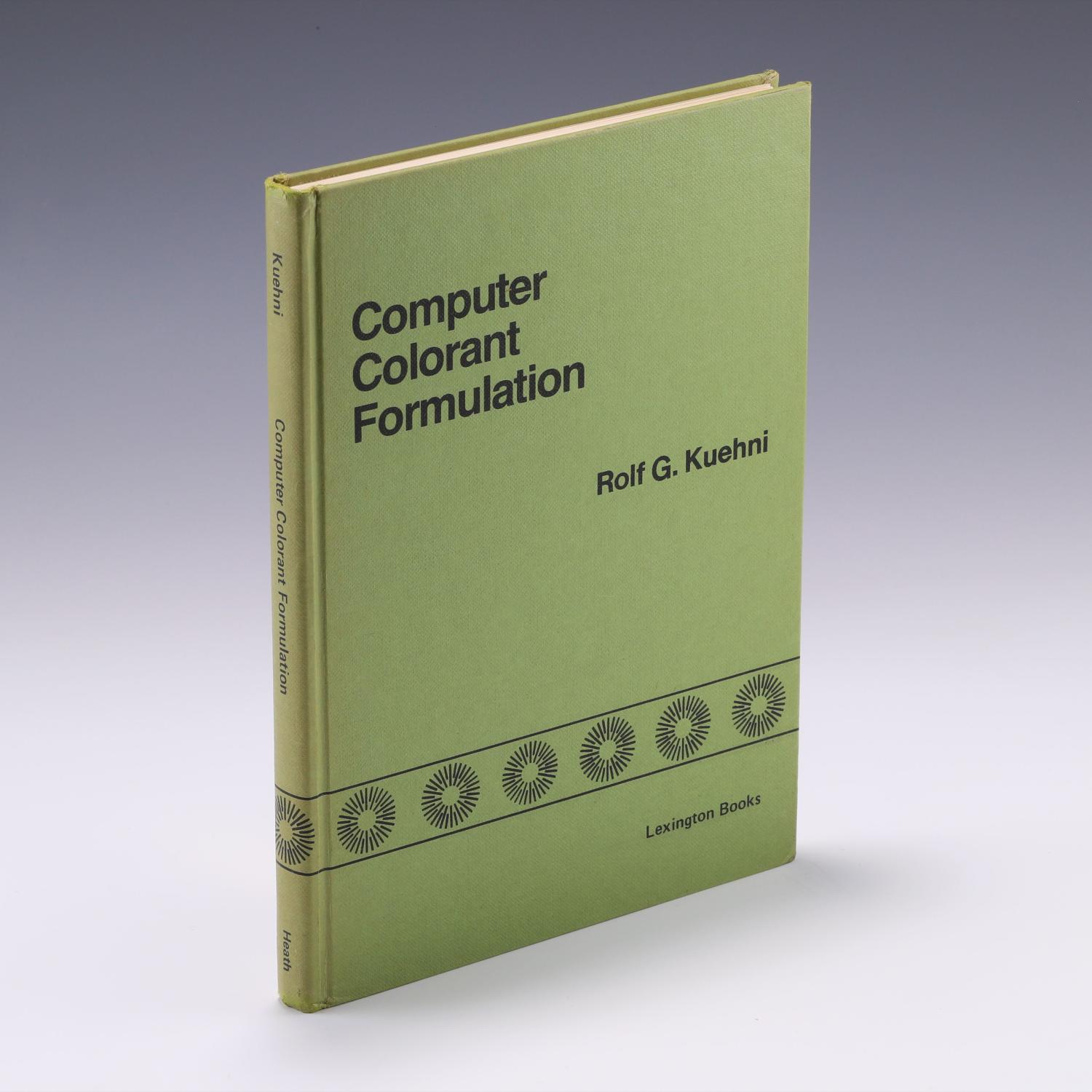 Computer colorant formulation - Kuehni, Rolf G