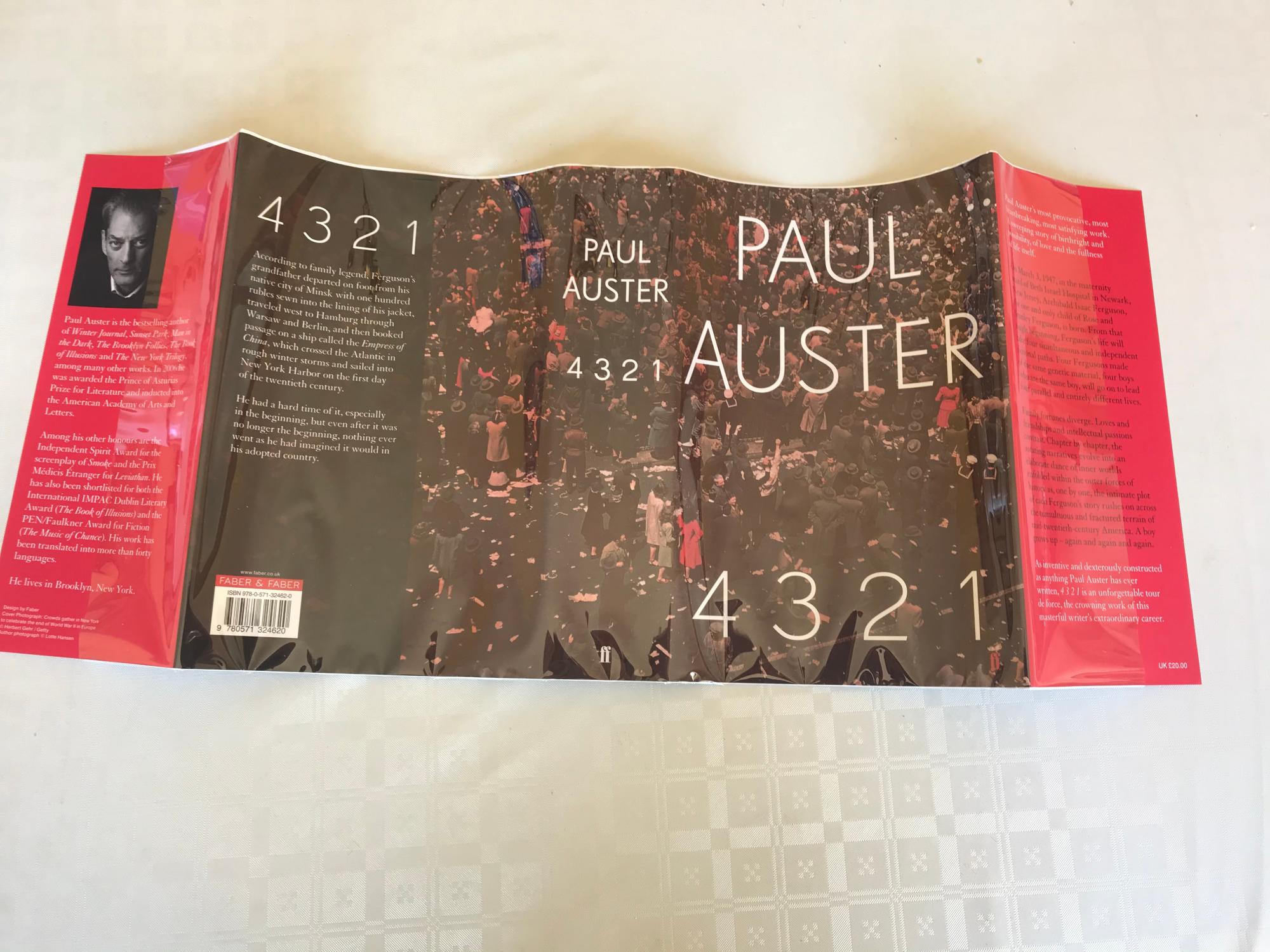 4 3 2 1 da Auster, Paul: As New Hardcover (2017) 1st Edition, Signed by  Author(s)