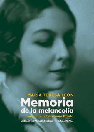 Memoria de la melancolía. Prólogo de Benjamín Prado No es un ensayo, pero como testimonio histórico, también es una delicia que nos habla al oído y de primera mano del sueño de la República; la modernización sin precedentes de aquella España que puso la cultura en el centro de la acción de Gobierno; la conjura siniestra de los sublevados; la Guerra Civil, las actividades de la Alianza de Intelectuales Antifascistas o la evacuación de algunos de los cuadros míticos del Museo del Prado. [.] Es, además de muy bello, un libro muy profundo, tiene una capacidad de reflexión y un rango filosófico, que definen el nivel de pensamiento de su autora y su capacidad para el análisis de los acontecimientos históricos que le tocó vivir y quiso protagonizar; y en ese sentido ofrece una intensa meditación sobre asuntos como la ideología, la violencia, la capacidad reparadora de las palabras o el drama del exilio, que representa con unos trazos magistrales: toda la nostalgia de los distantes, la tristez - León, María Teresa.-