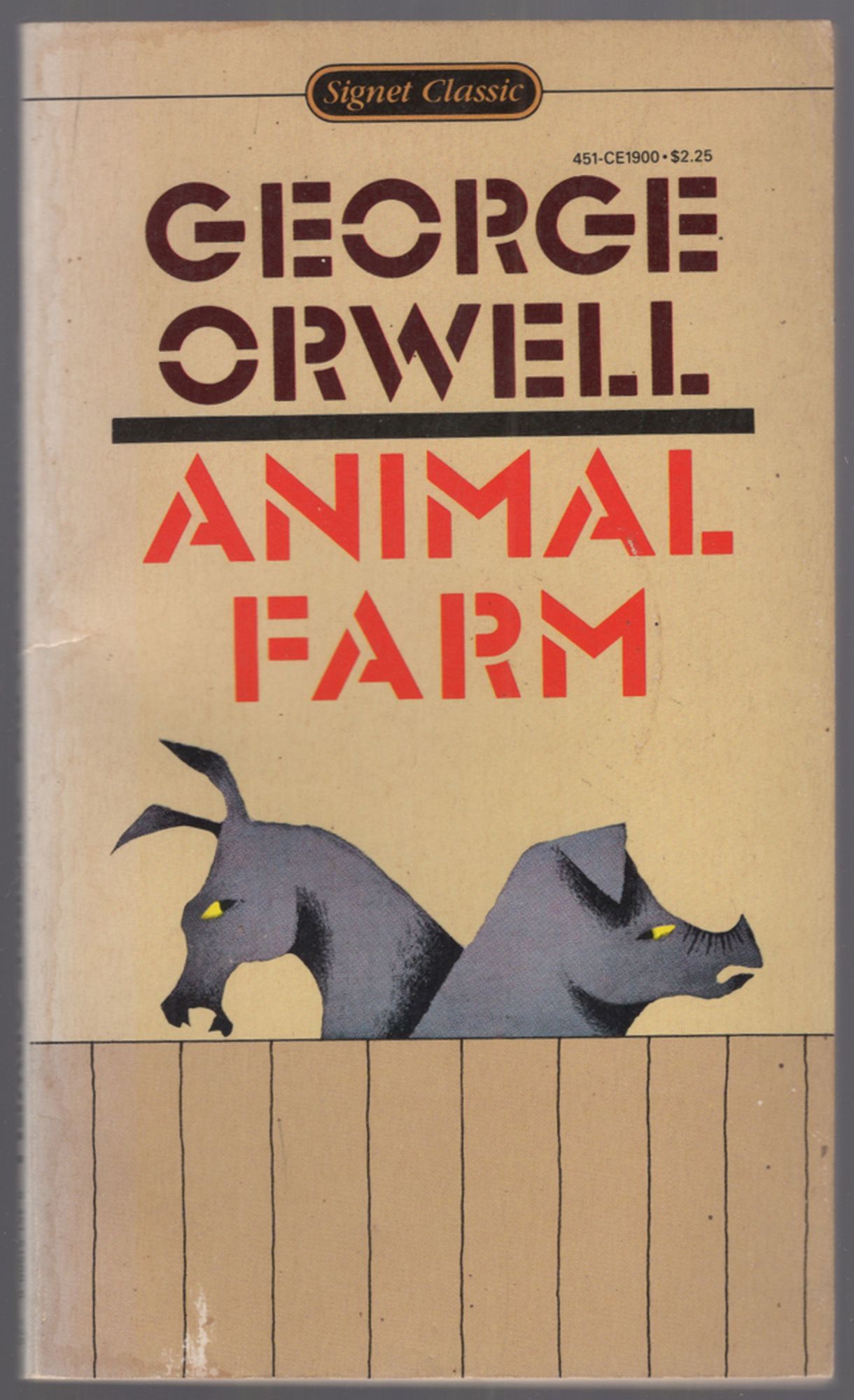 Animal Farm: A Fairy Story by ORWELL, George: Very Good Softcover (1946) |  Between the Covers-Rare Books, Inc. ABAA