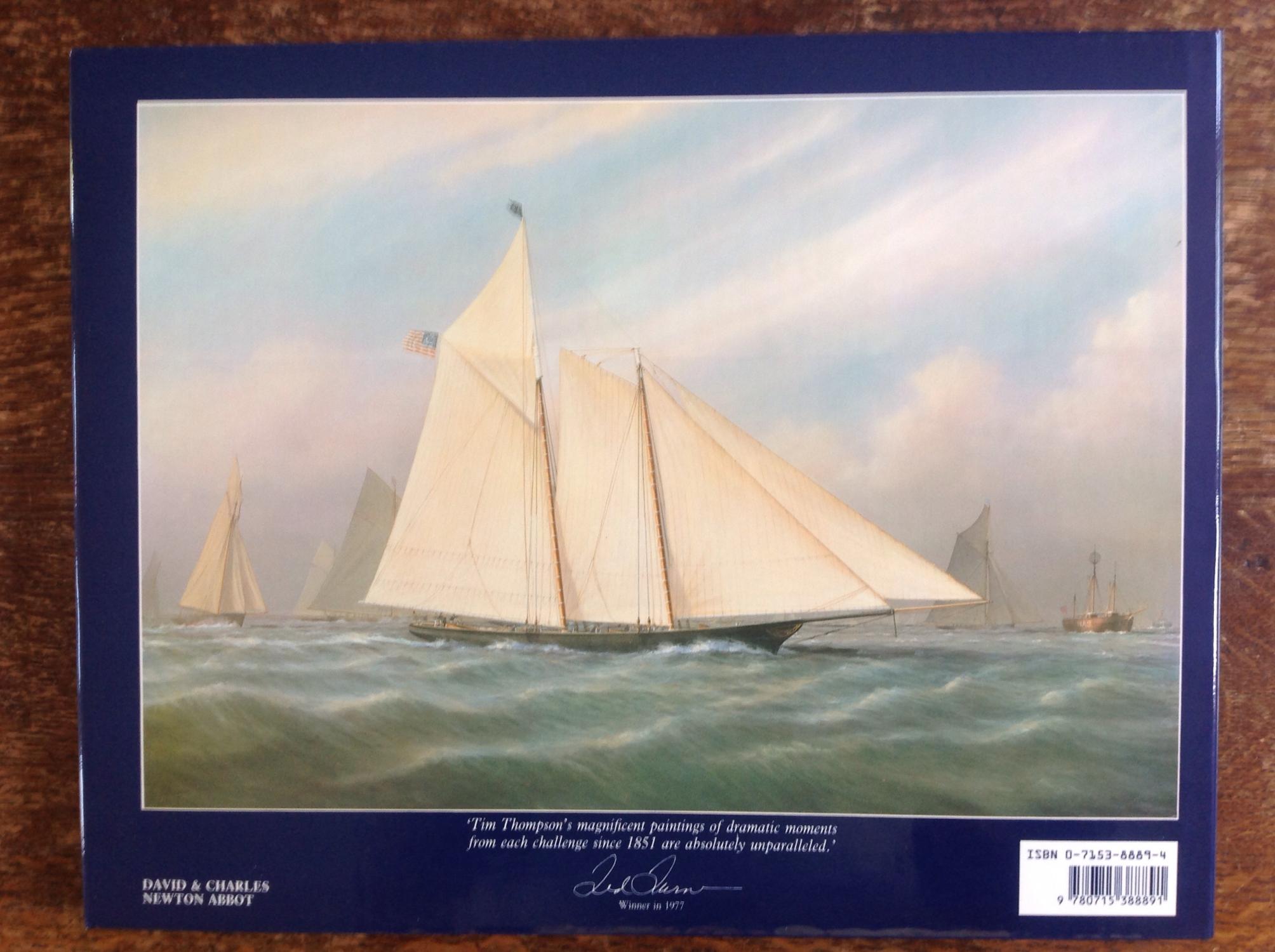The Paintings of the America's Cup, 1851-1987 by Ranulf Rayner: Good ...