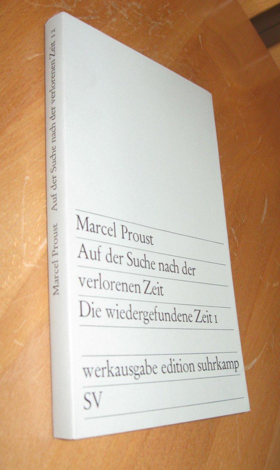 Auf Der Suche Nach Der Verlorenen Zeit Von Marcel Proust, Erstausgabe