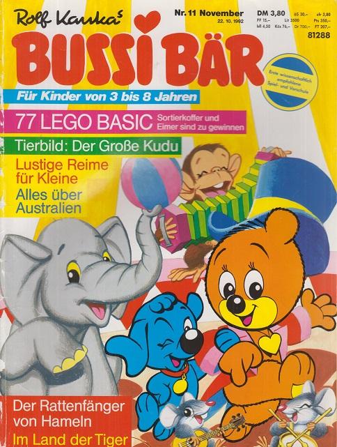Zeitschrift Bussi Bar Nr 11 November 1992 Fur Kinder Von 3 Bis 8 Jahren By Rolf Kauka S Bussi Bar 1992 Magazine Nbsp Nbsp Periodical Allgauer Online Antiquariat Zeitschrift Bussi Bar Nr 11 November 1992 Fur Kinder Von 3 Bis 8 Jahren By Rolf Kauka S Bussi Bar 1992 Magazine Nbsp Nbsp Periodical Allgauer Online Antiquariat