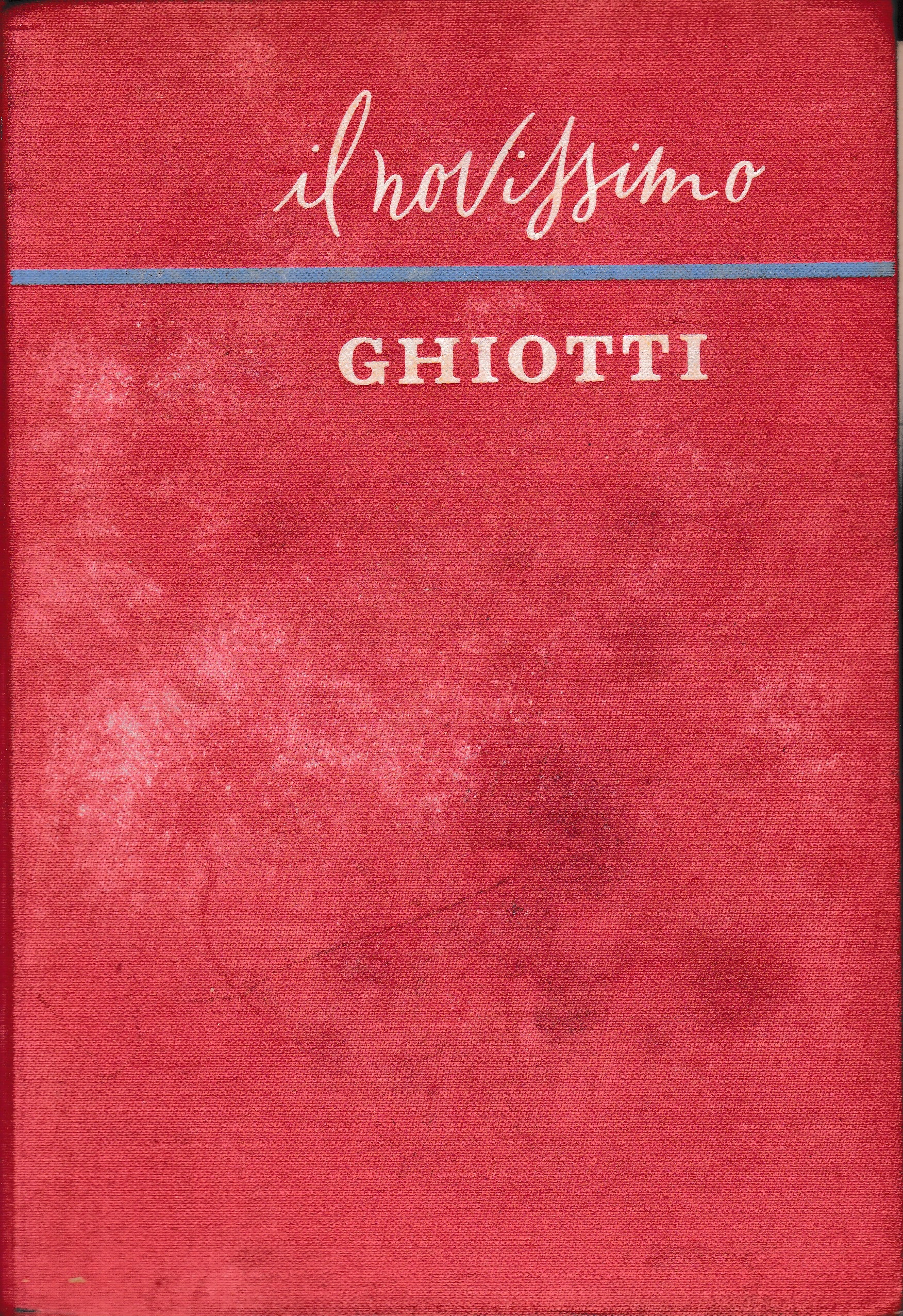 Il nuovissimo Ghiotti. Vocabolario Italiano-Francese e Francese-Italiano by  Candido Ghiotti: Buono (Good) (1963)