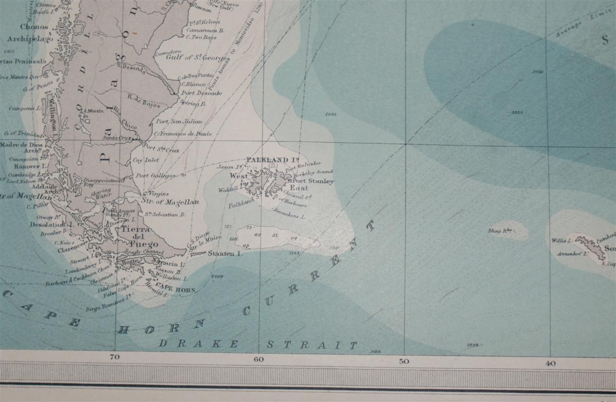 Map Of South Atlantic Ocean Islands 