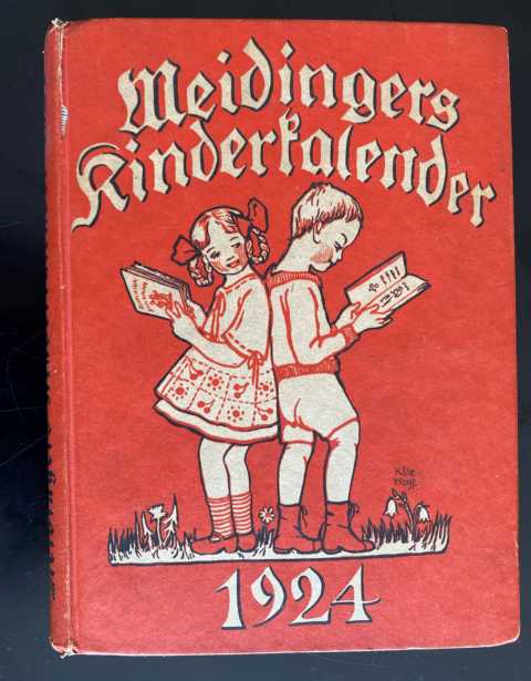 für　1924.　das　Meidingers　Jahr　Jahrgang.:　Bücherkabinett　Kinderkalender　Treptower　27.　(1924)