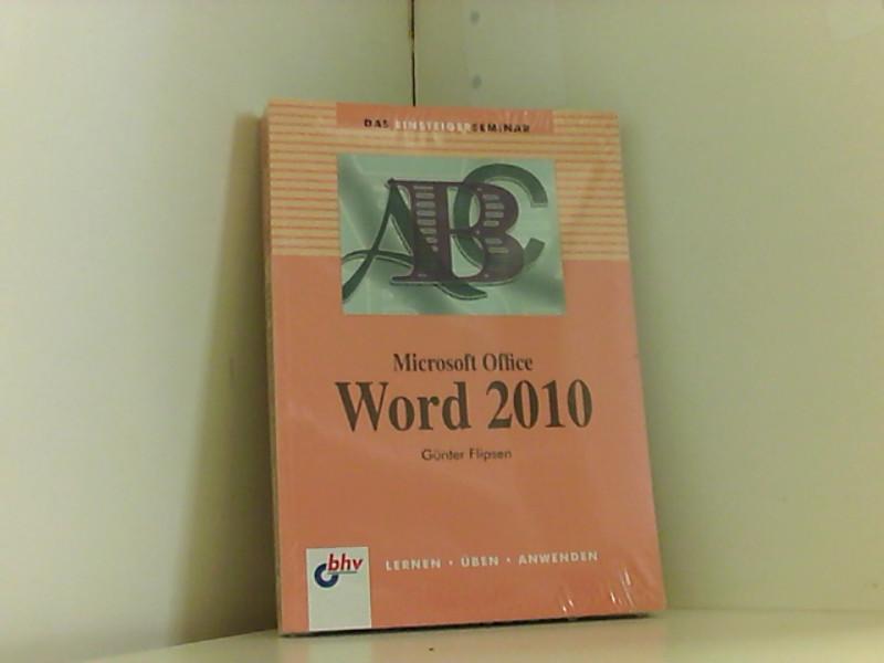 Microsoft Office Word 2010 (bhv Einsteigerseminar) - Rainer, Osenberg